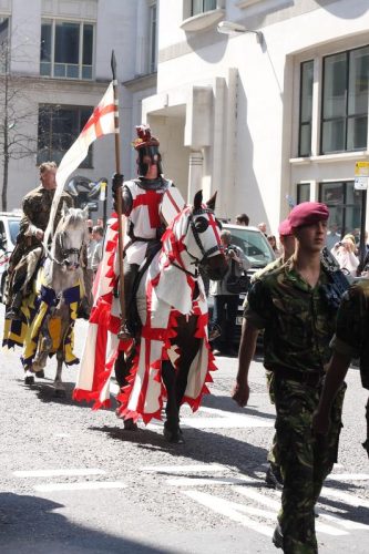 Saint George's Day Pageant in London, 2010
